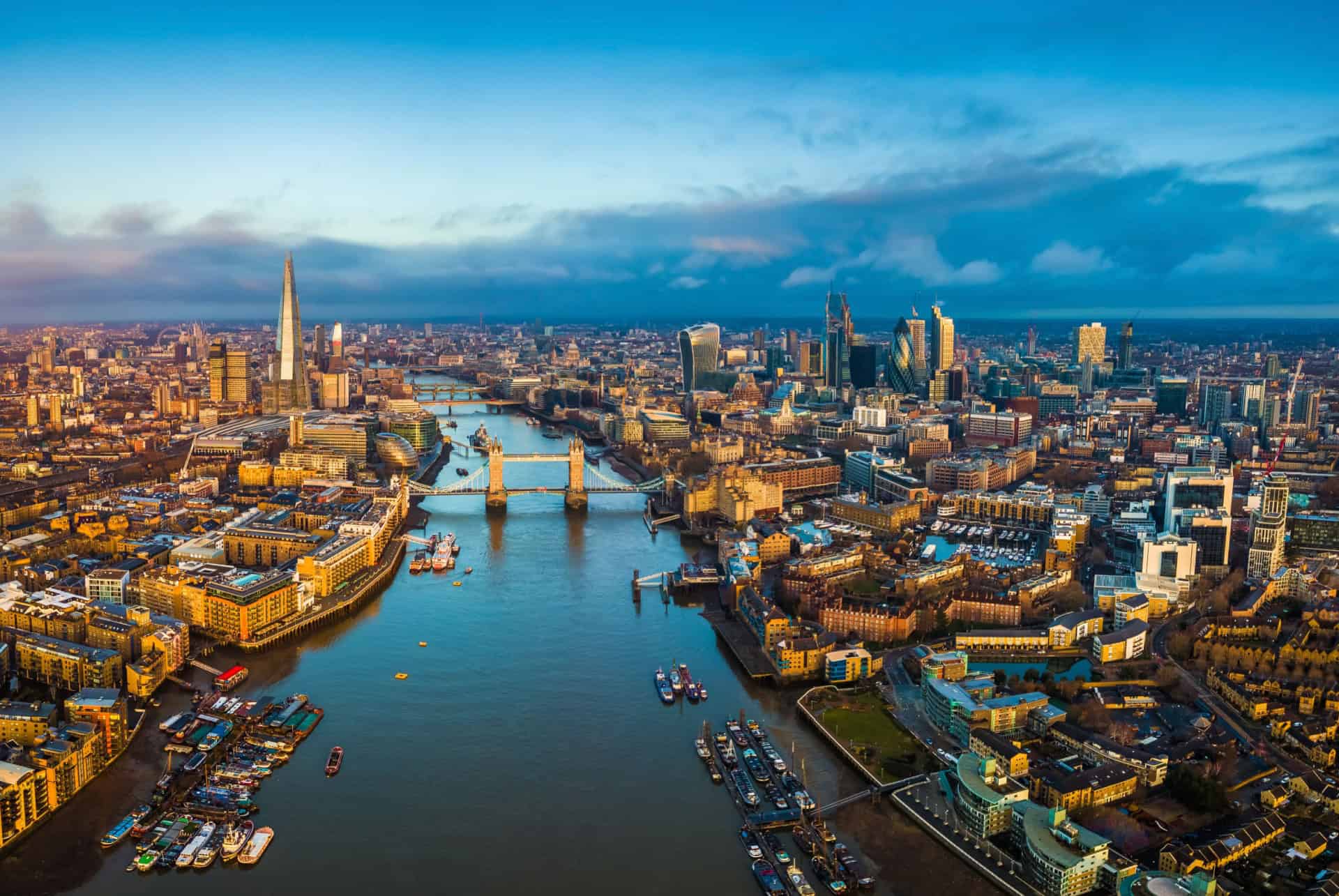 vues depuis le sky garden
