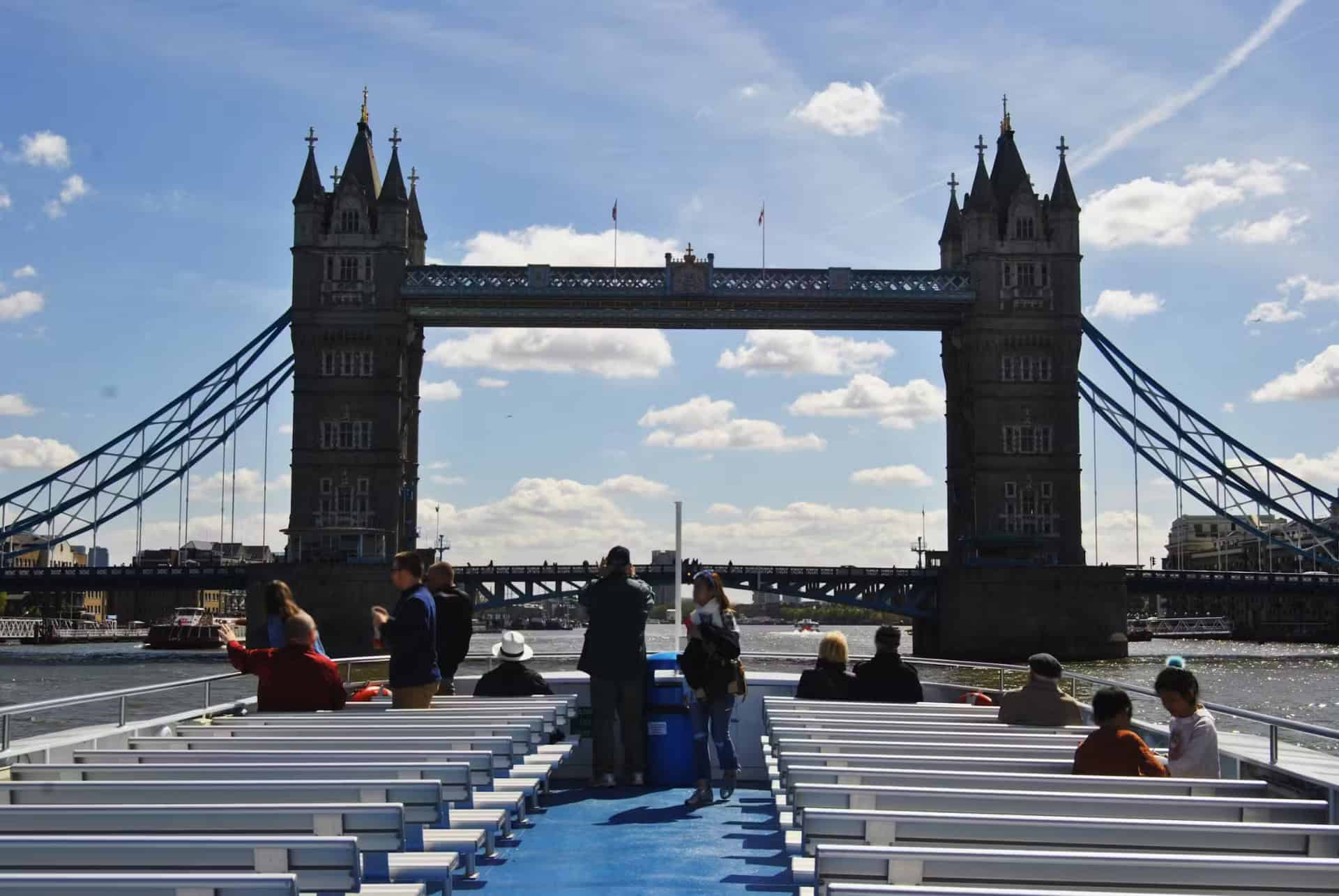 croisiere sur la tamise de westminster a greewich