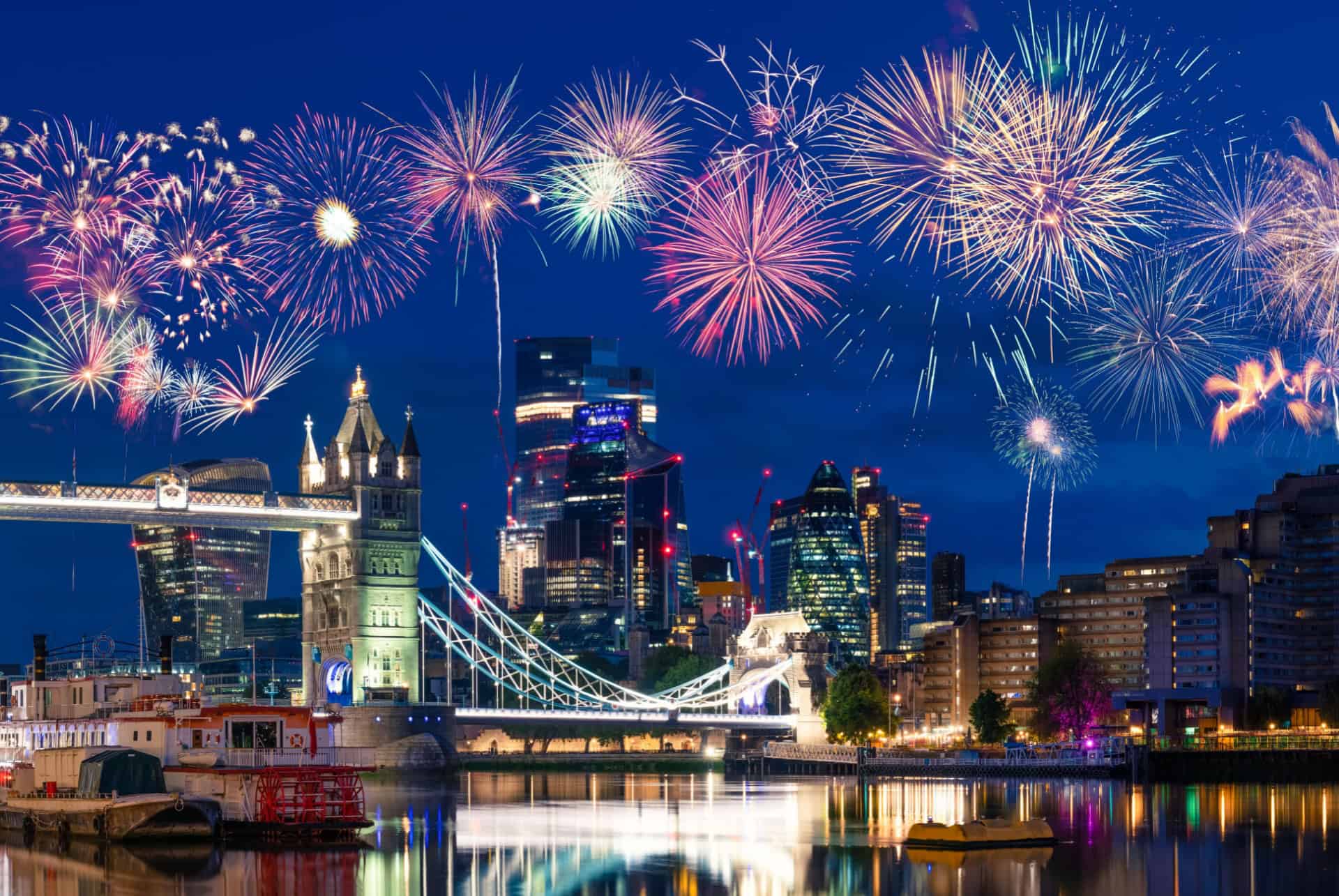Billets pour le feu d’artifice de Nouvel An