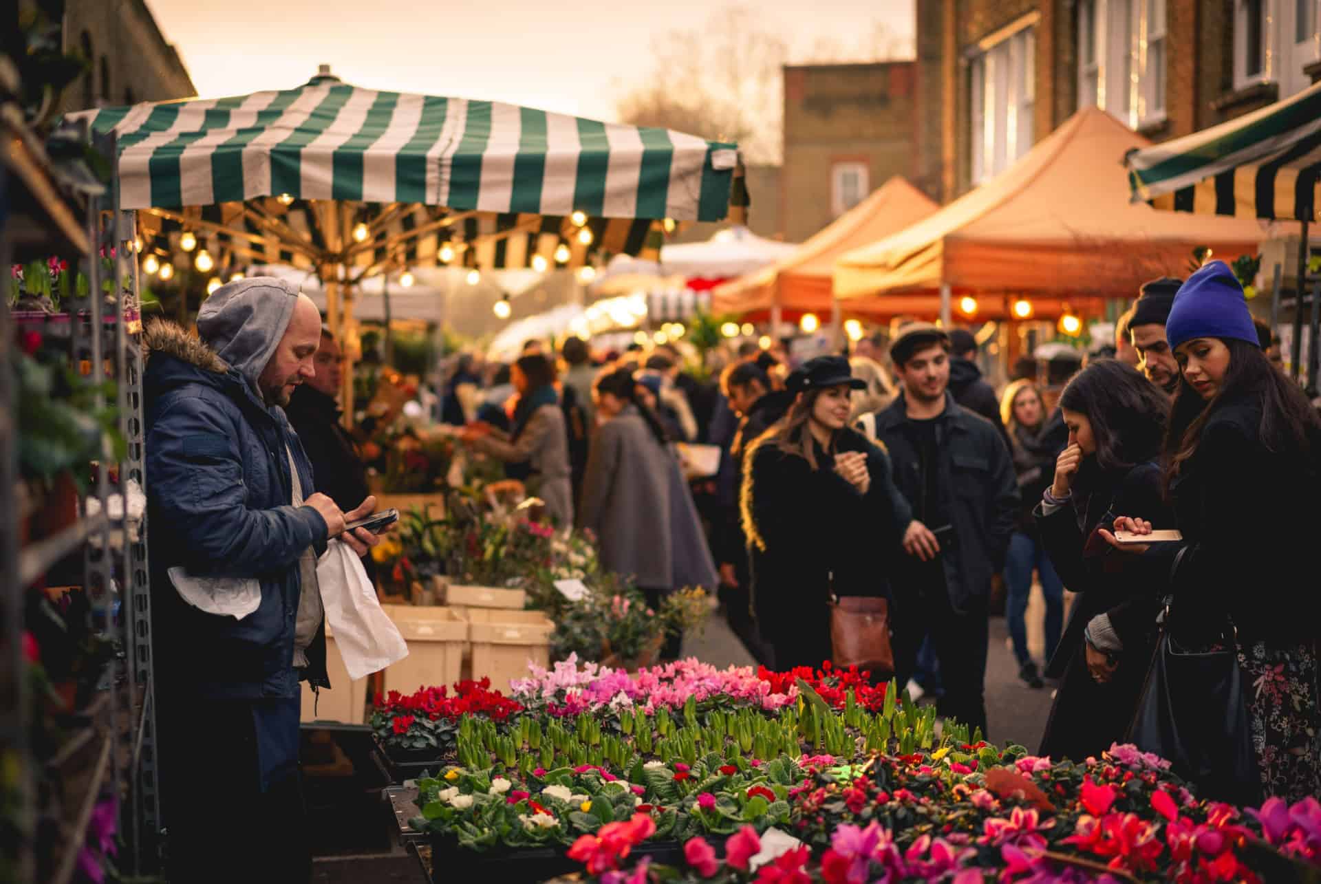 columbia road flower market