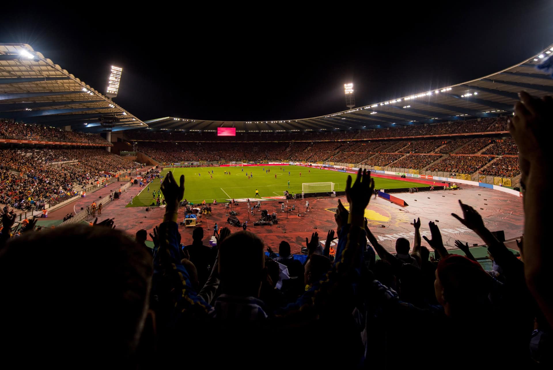 gradins stade de foot