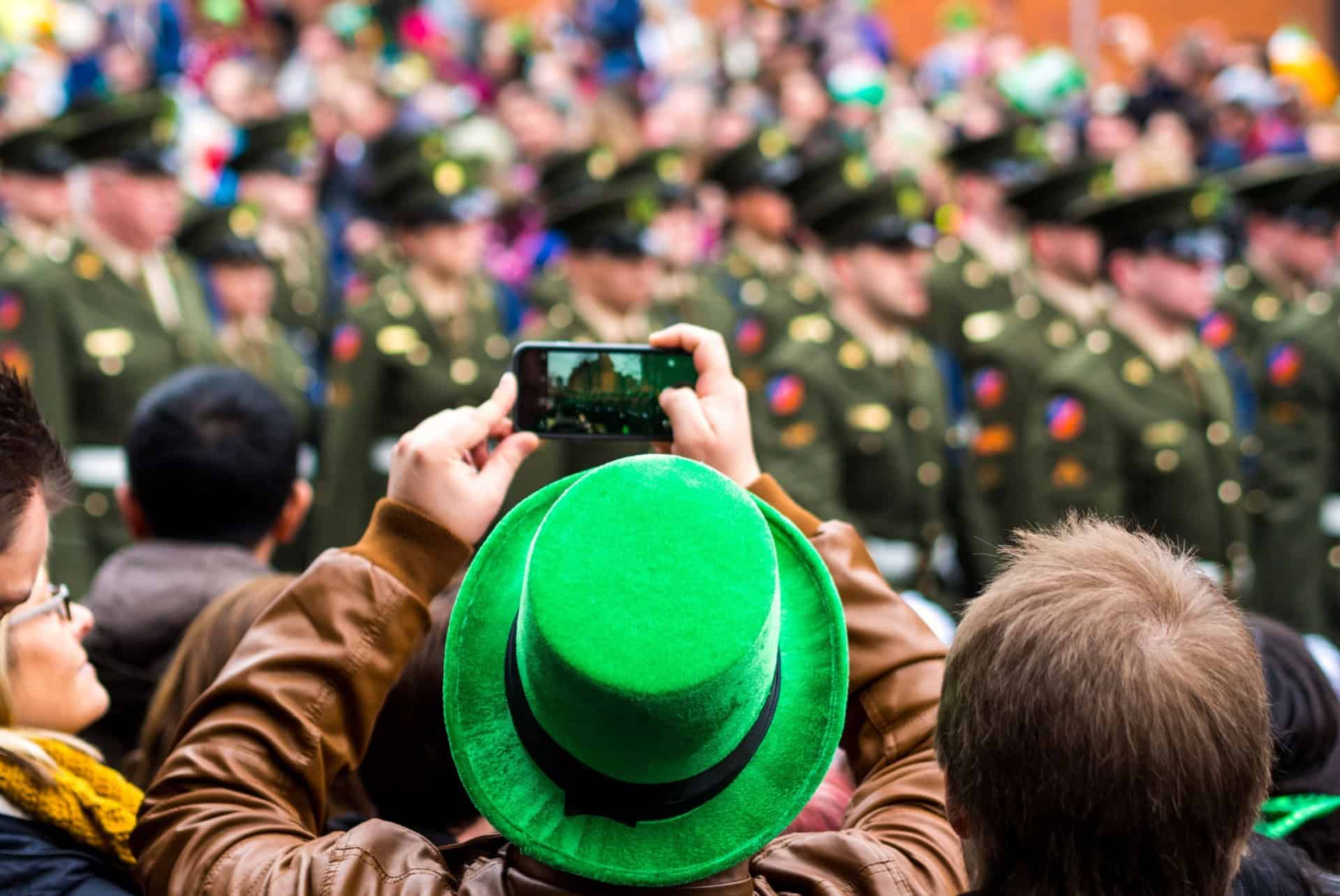 parade militaire saint patrick