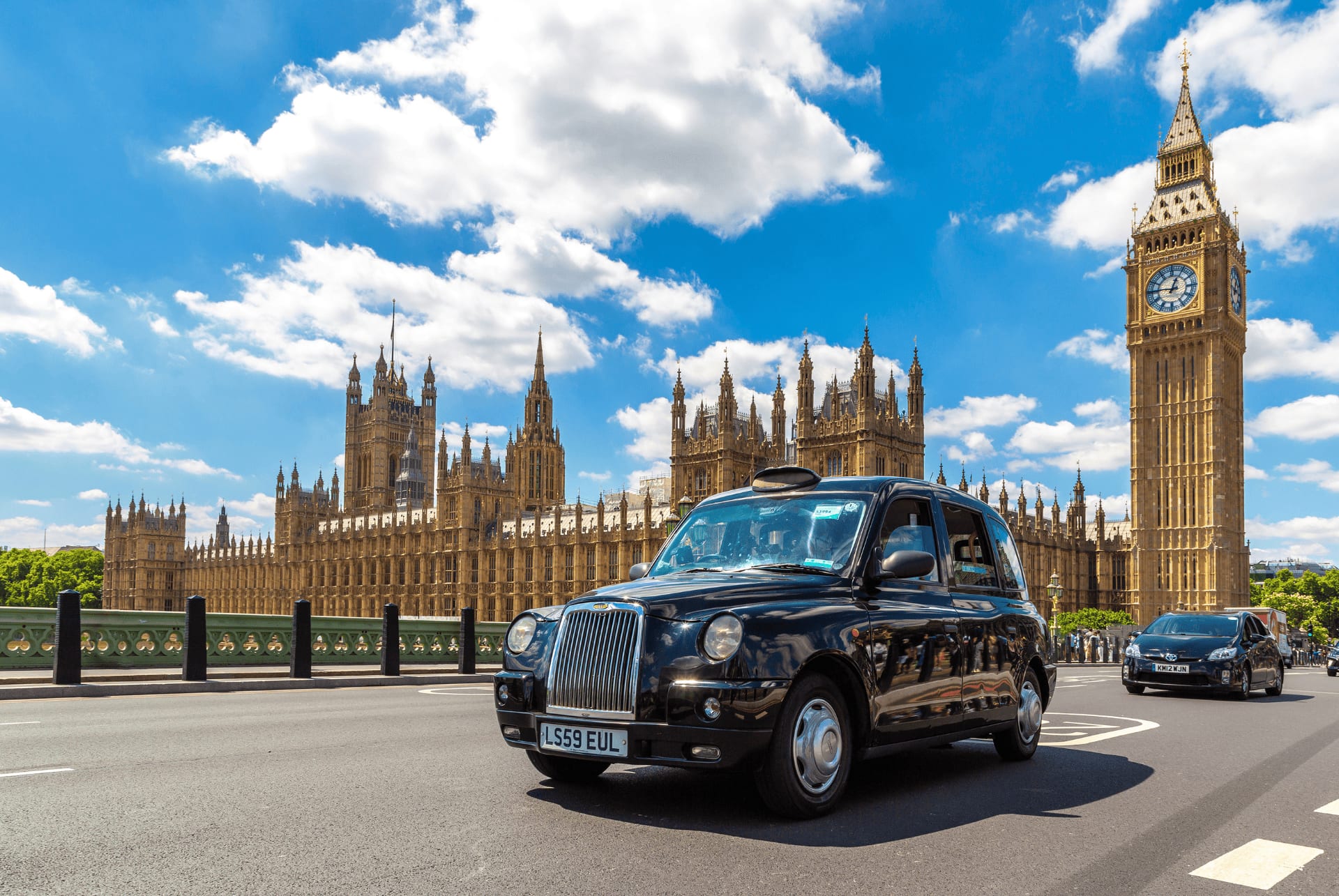 prendre le taxi a londres
