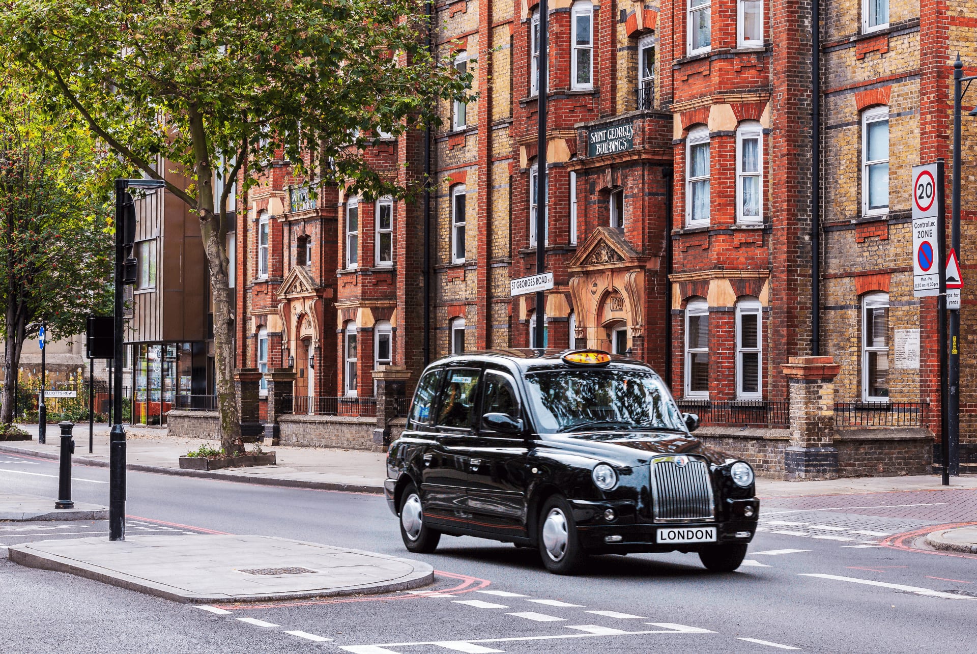 Les taxis à Londres
