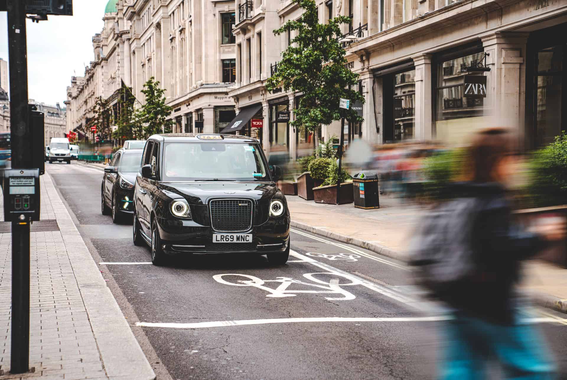 taxis à londres traditionnels