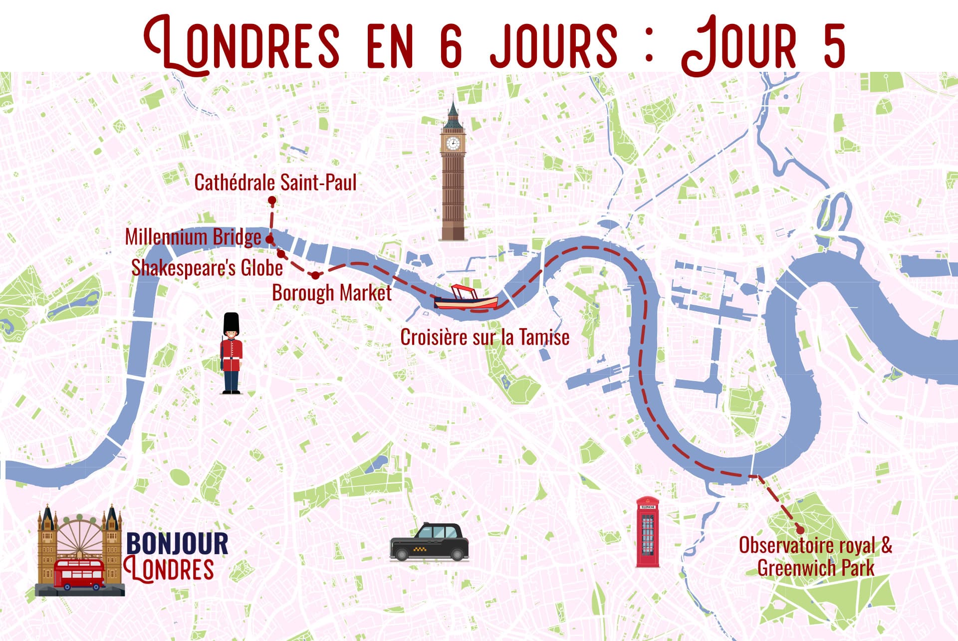 londres en 6 jours jour 5