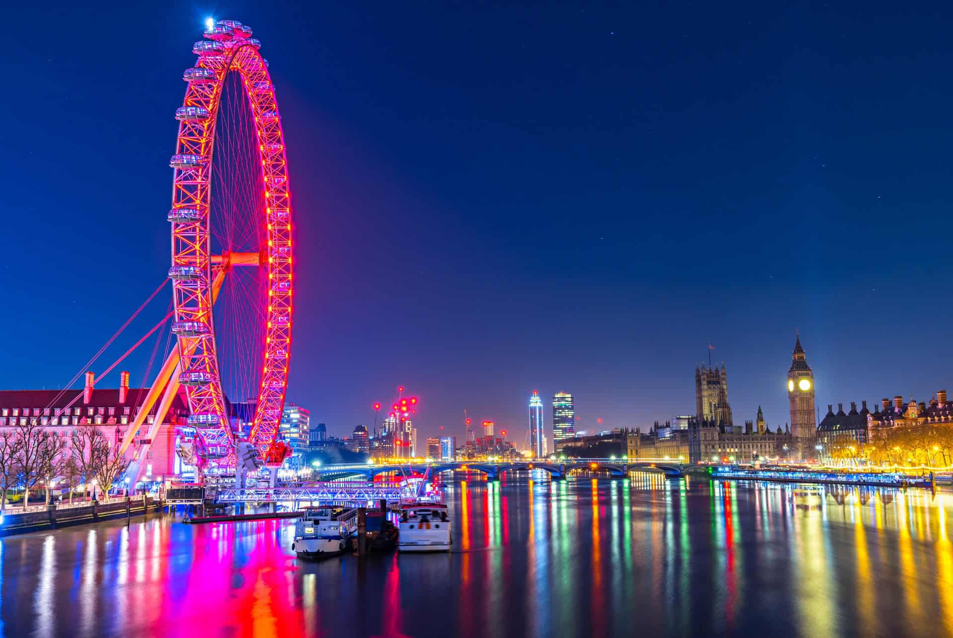 london eye de nuit
