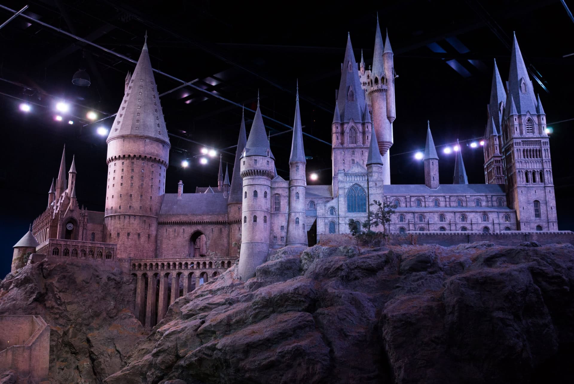 maquette poudlard studios harry potter londres