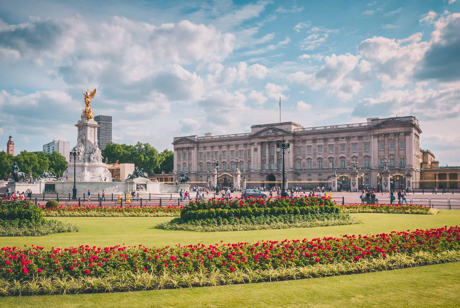 Les jardins du Buckingham Palace