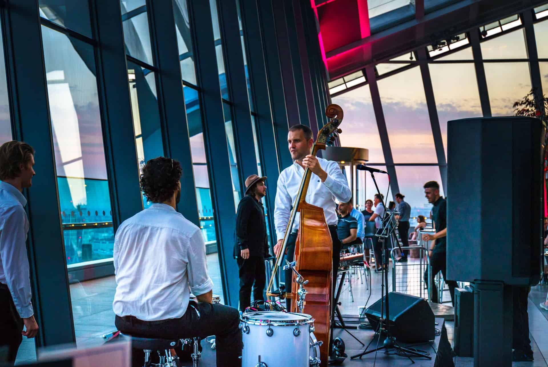 sky garden concert de jazz