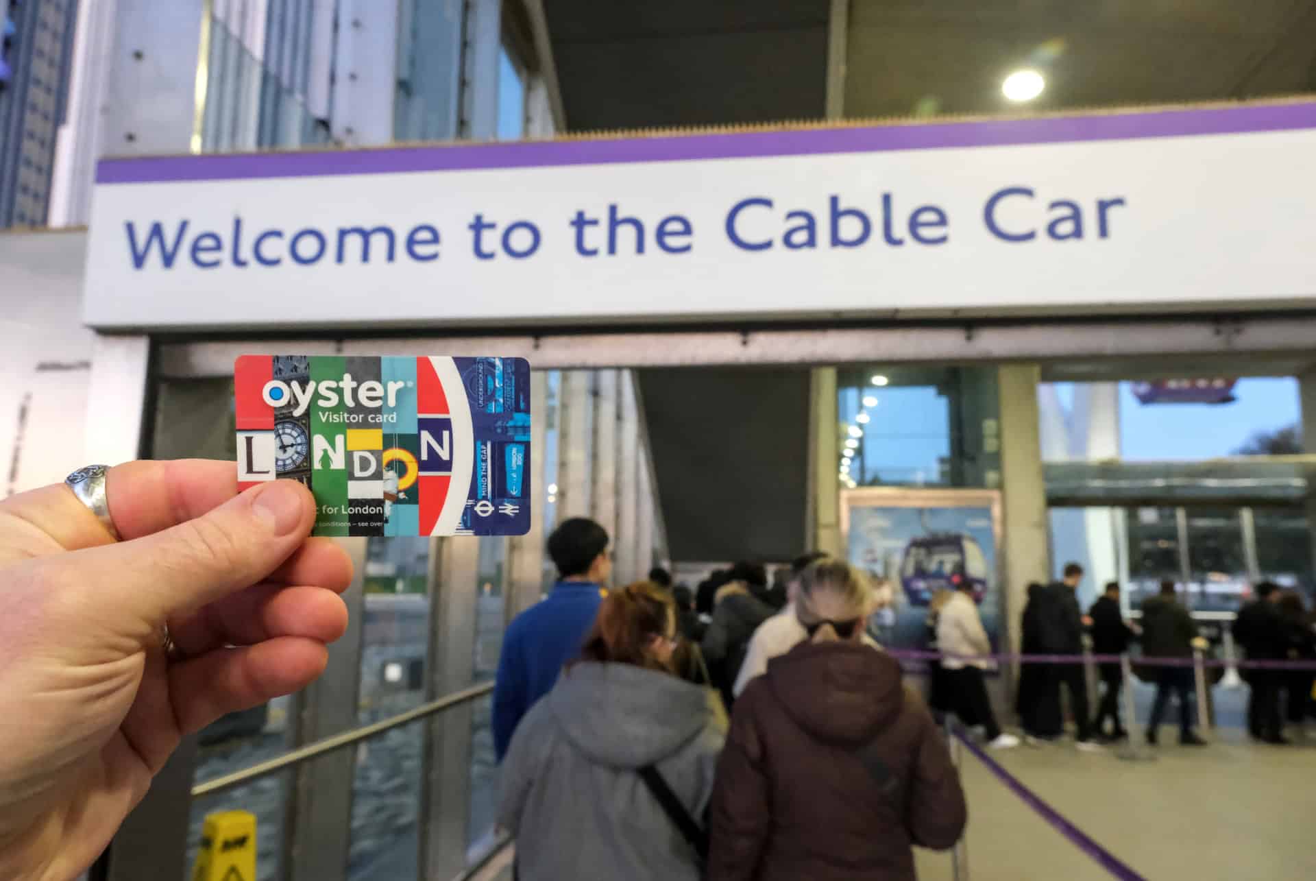 visitor oyster card