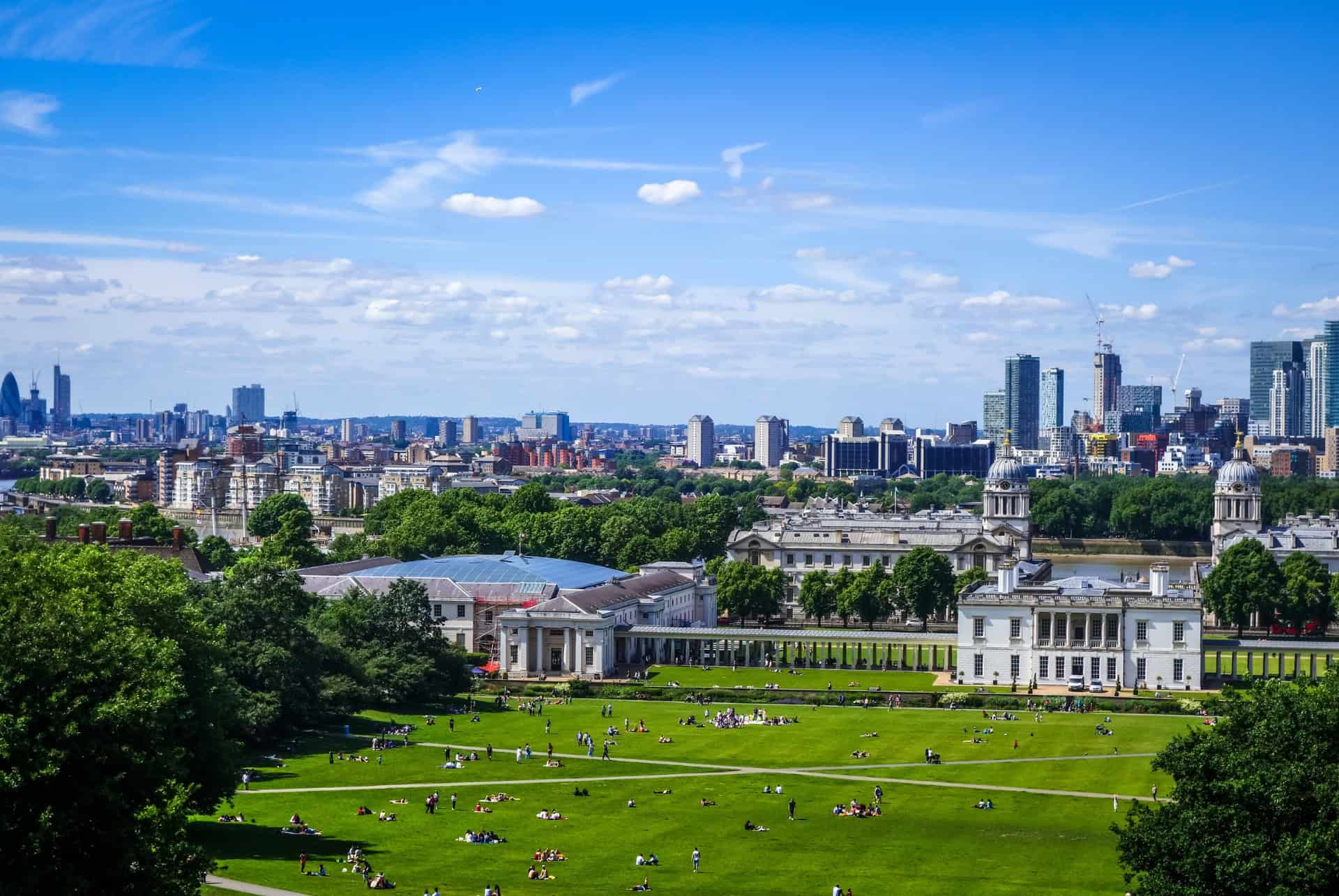 greenwich park londres en septembre