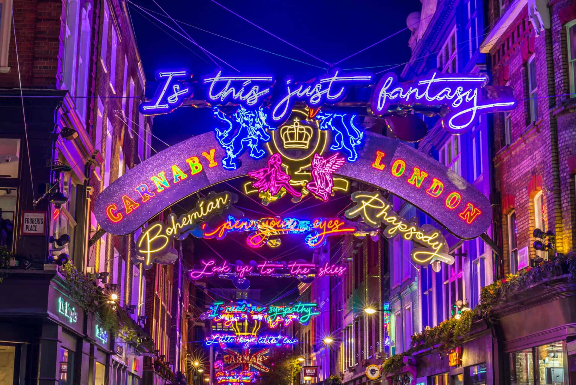 londres en automne les premieres guirlandes de noel