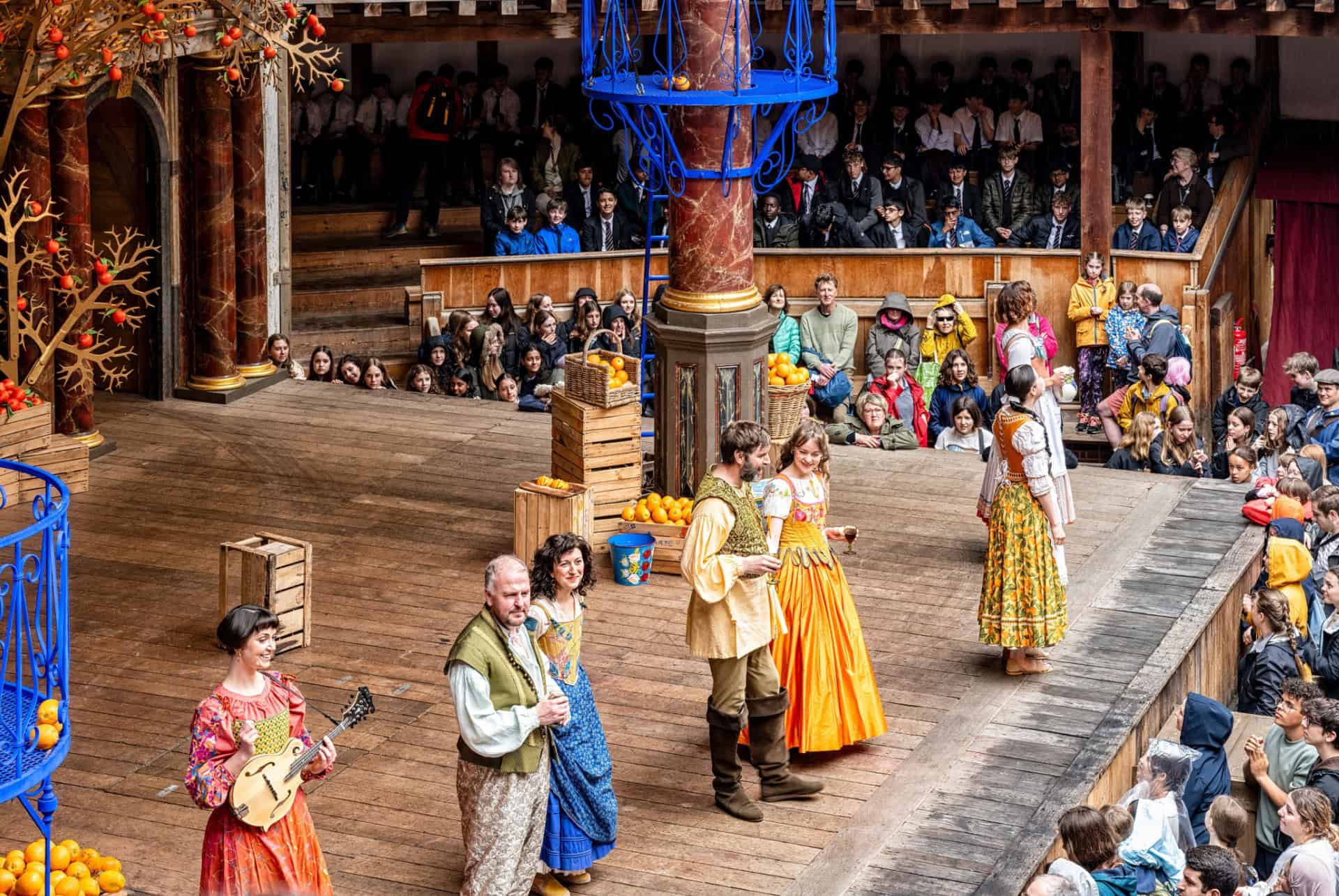 acteurs shakespeare theatre globe
