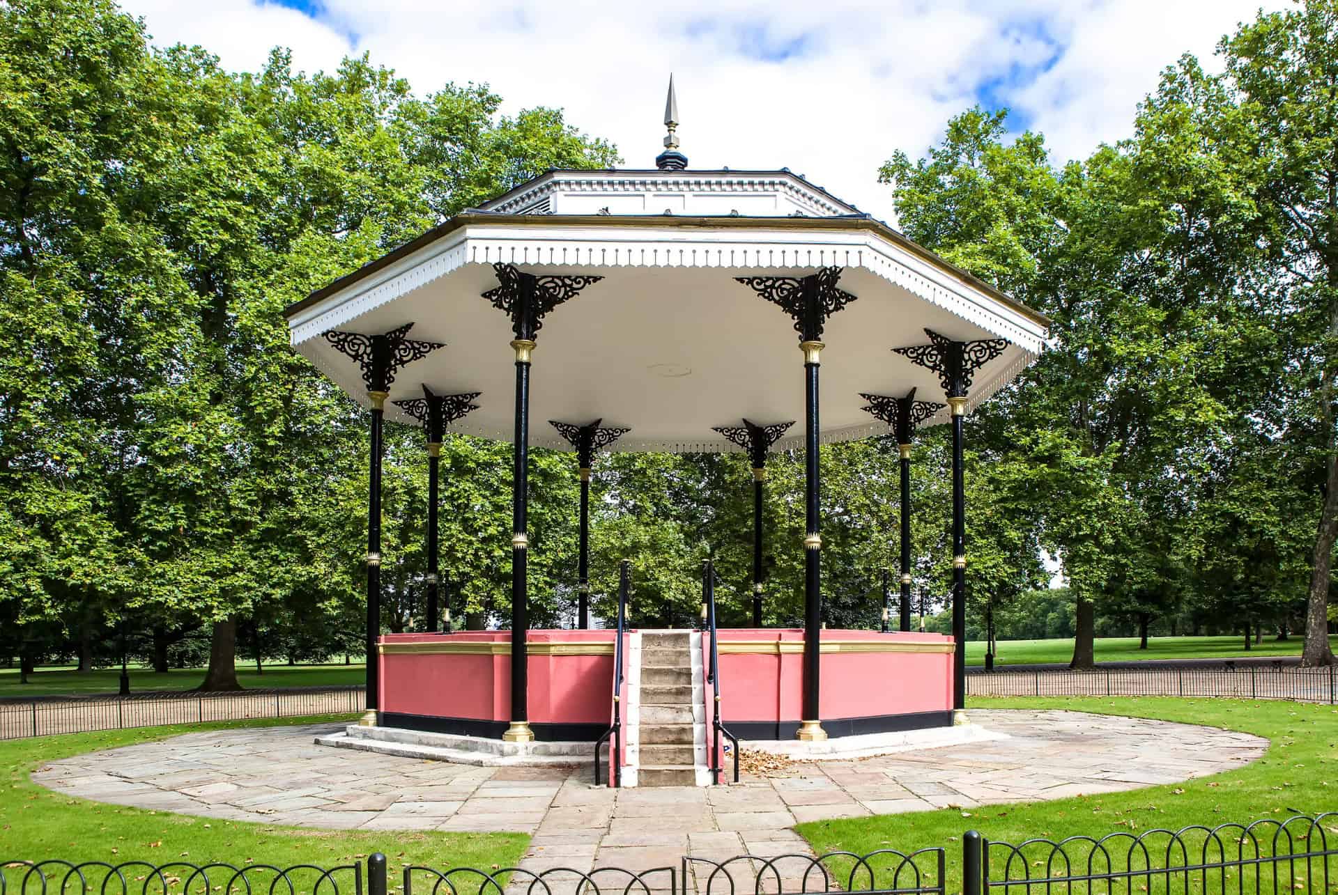 bandstand kiosque de hyde park