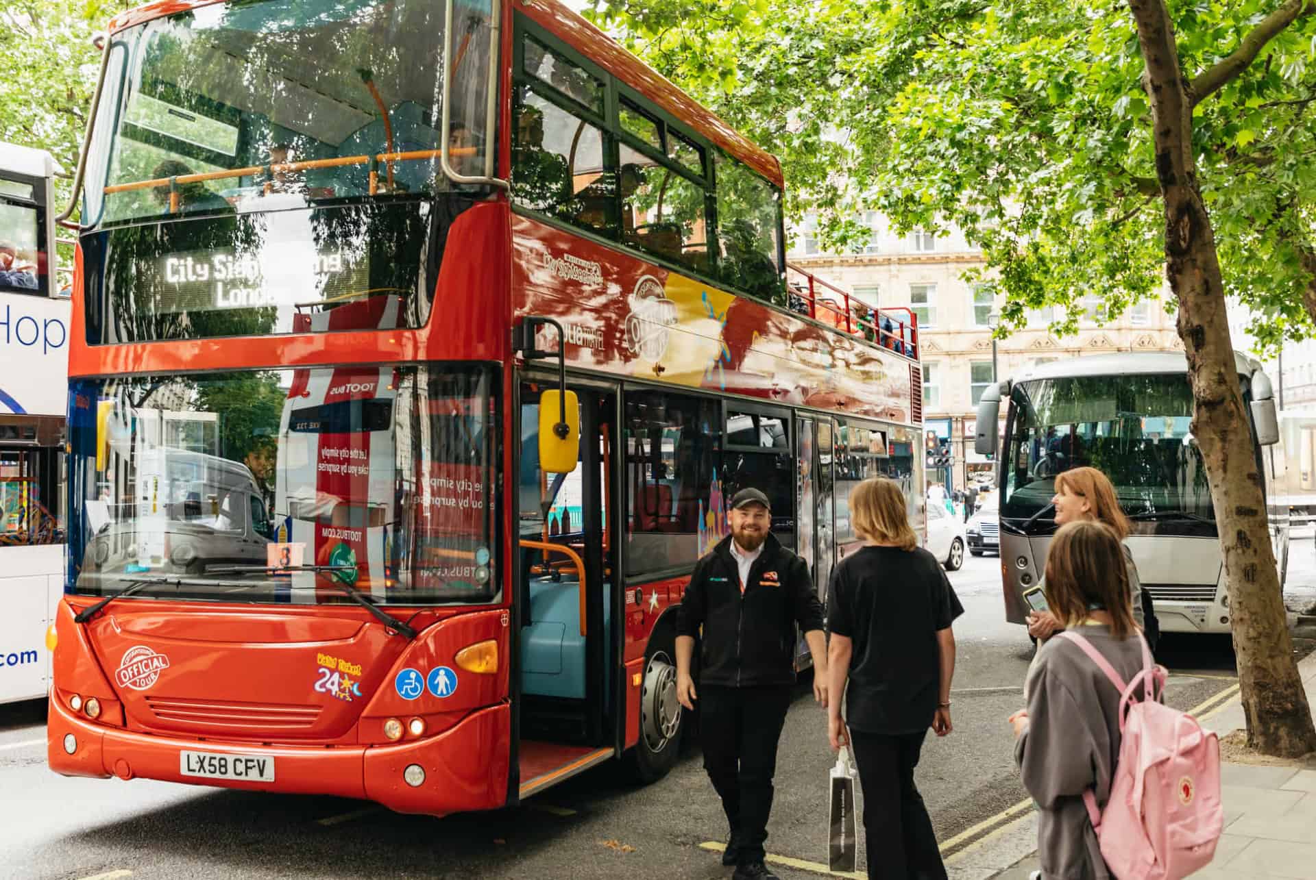 bus touristique londres