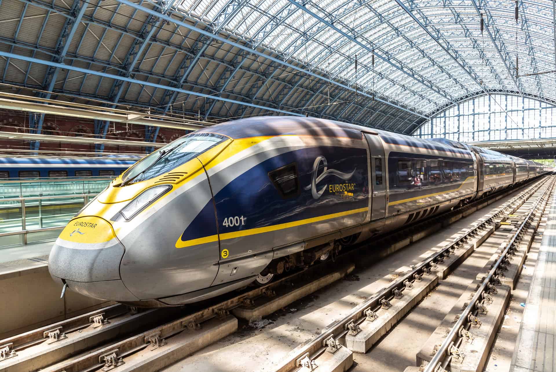 train eurostar pour rejoindre londres depuis la france