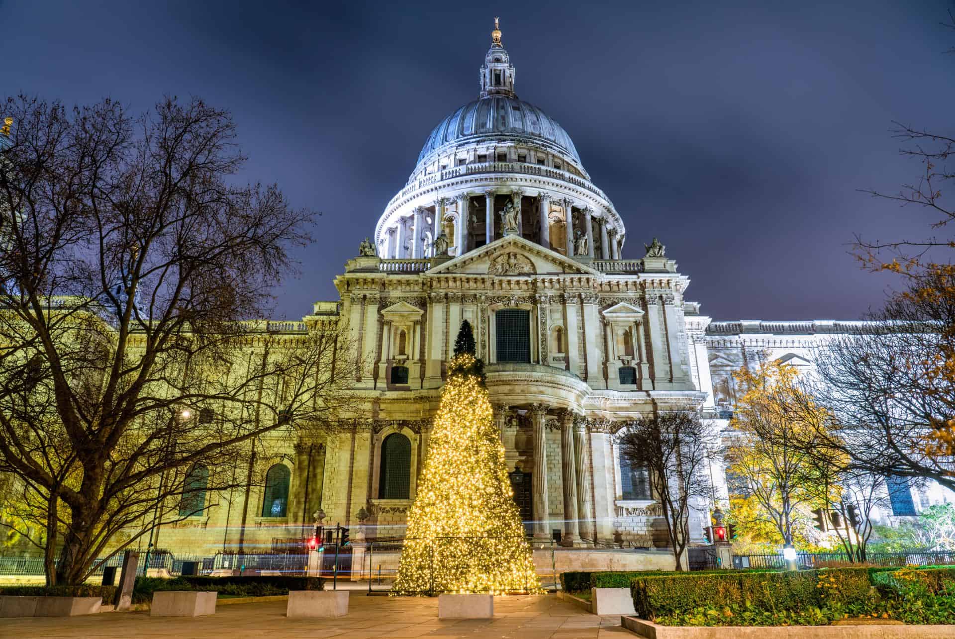 cathedrale st paul noel a londres