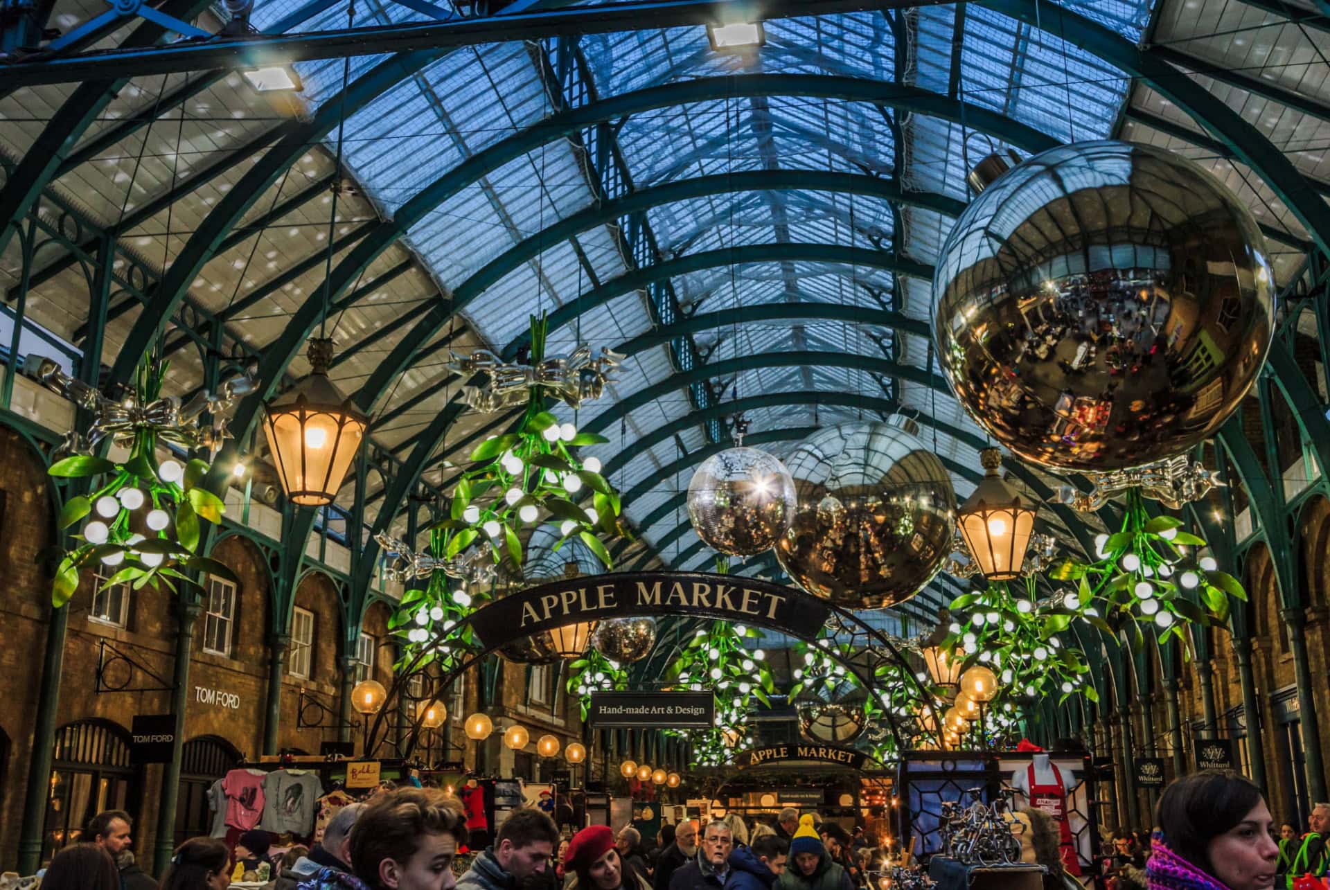 covent garden noel a londres