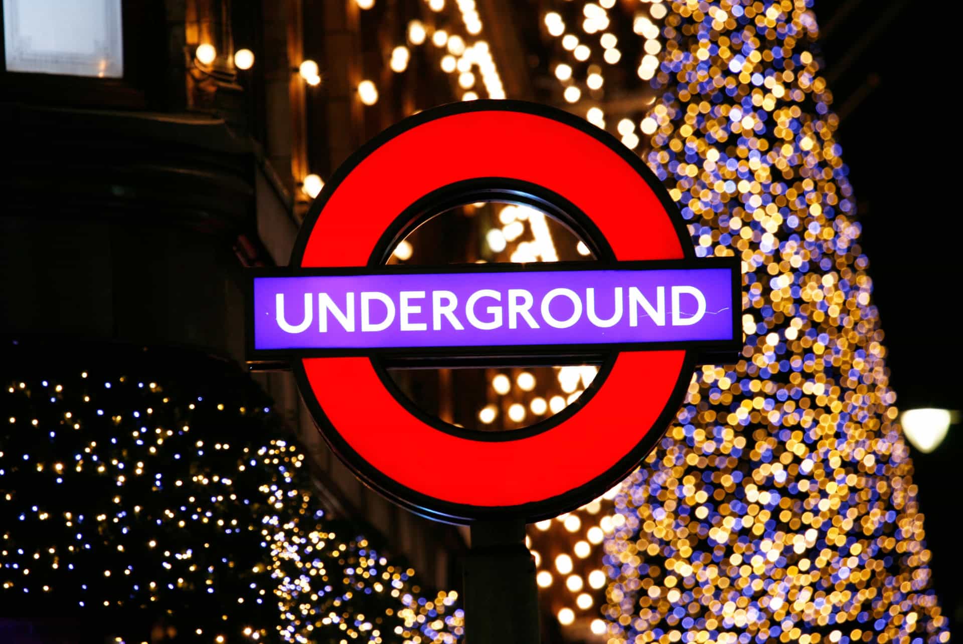 metro londres noel