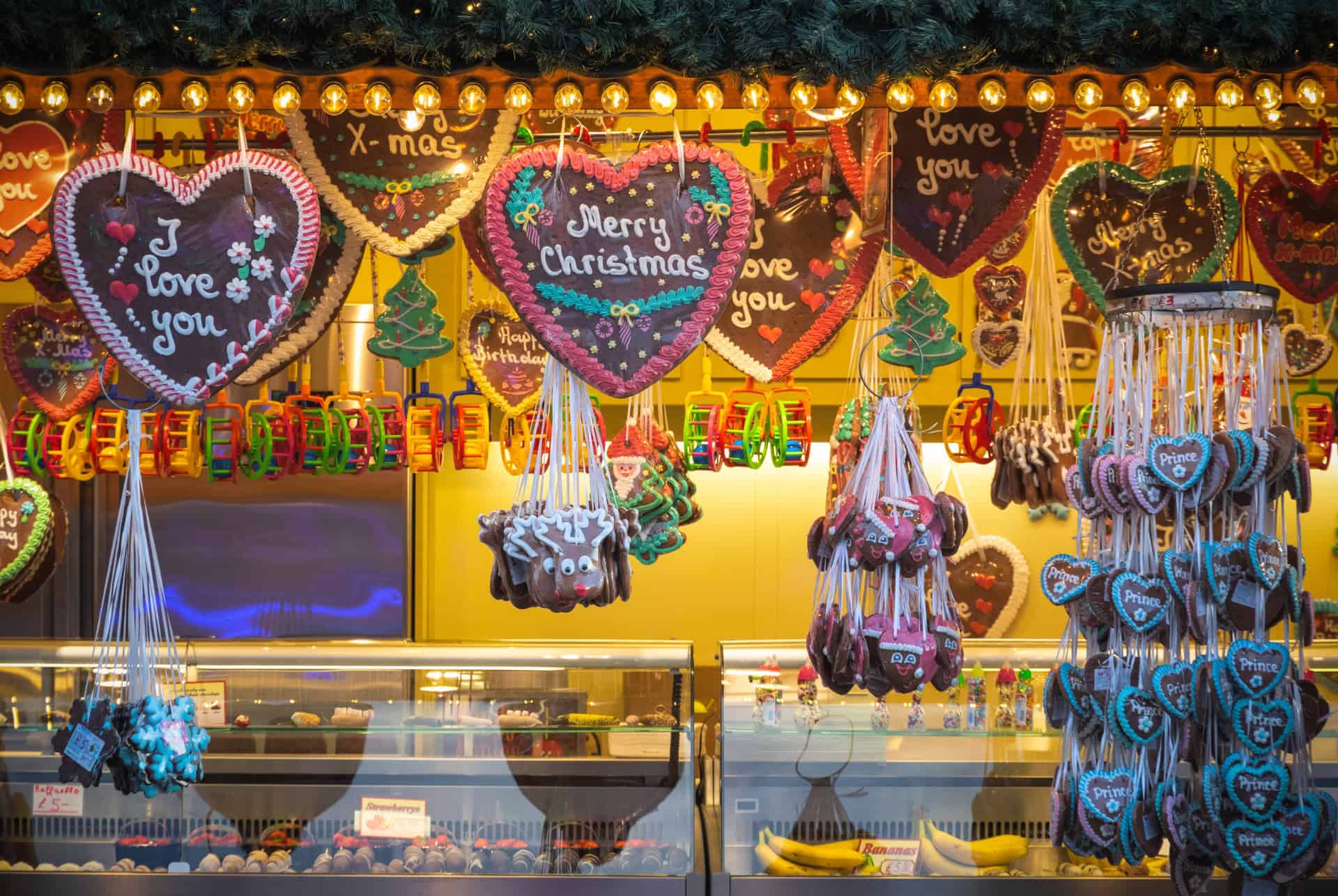 nourriture marches de noel de londres