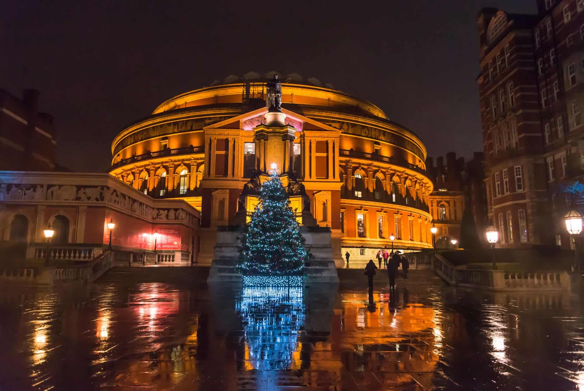 royal albert hall noel a londres