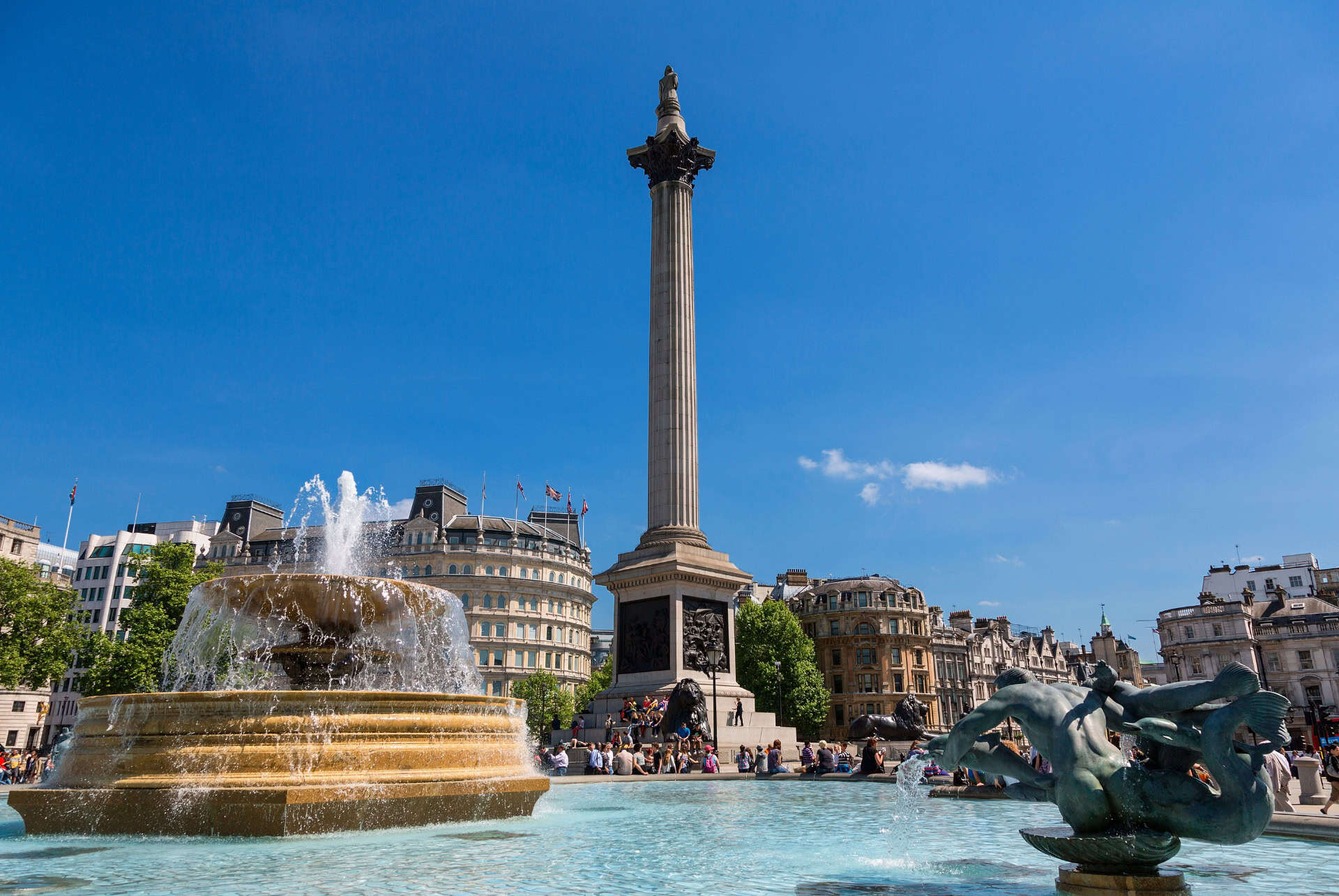 trafalgar square londres en une semaine
