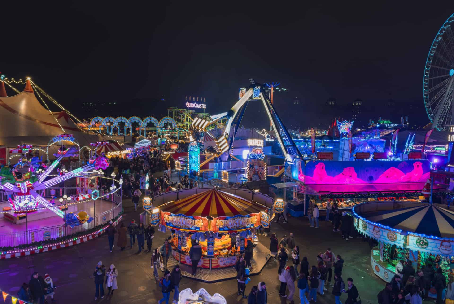 winter wonderland de londres attractions