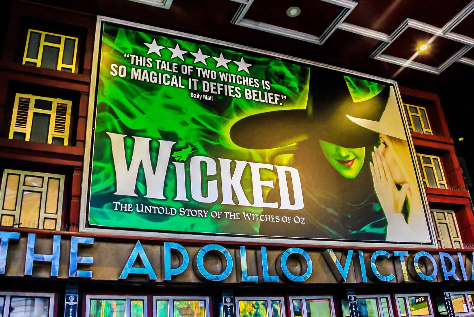 comedie musicale wicked londres