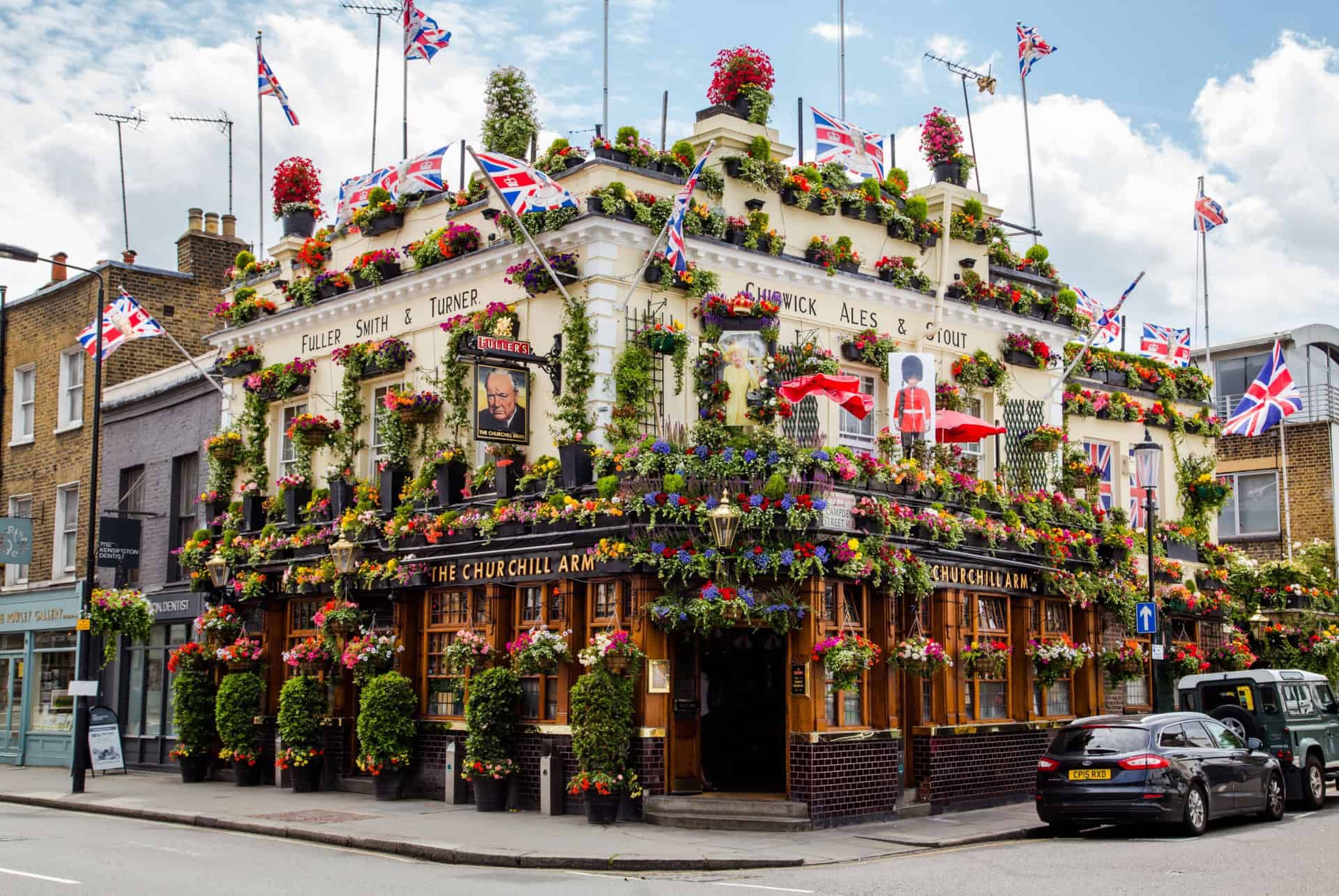the churchill arms londres