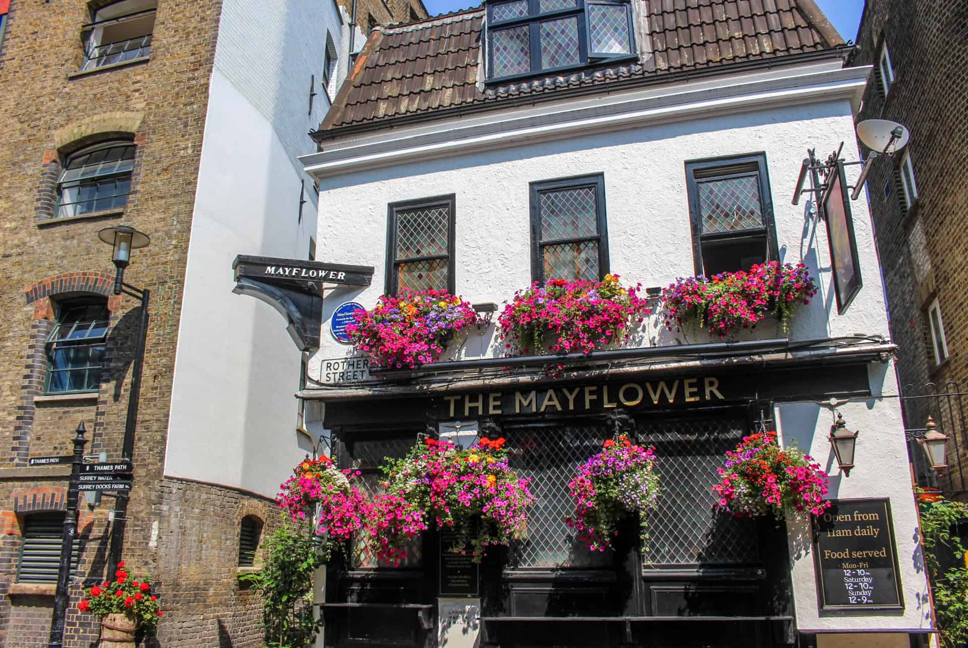 meilleurs pubs de londres the mayflower pub