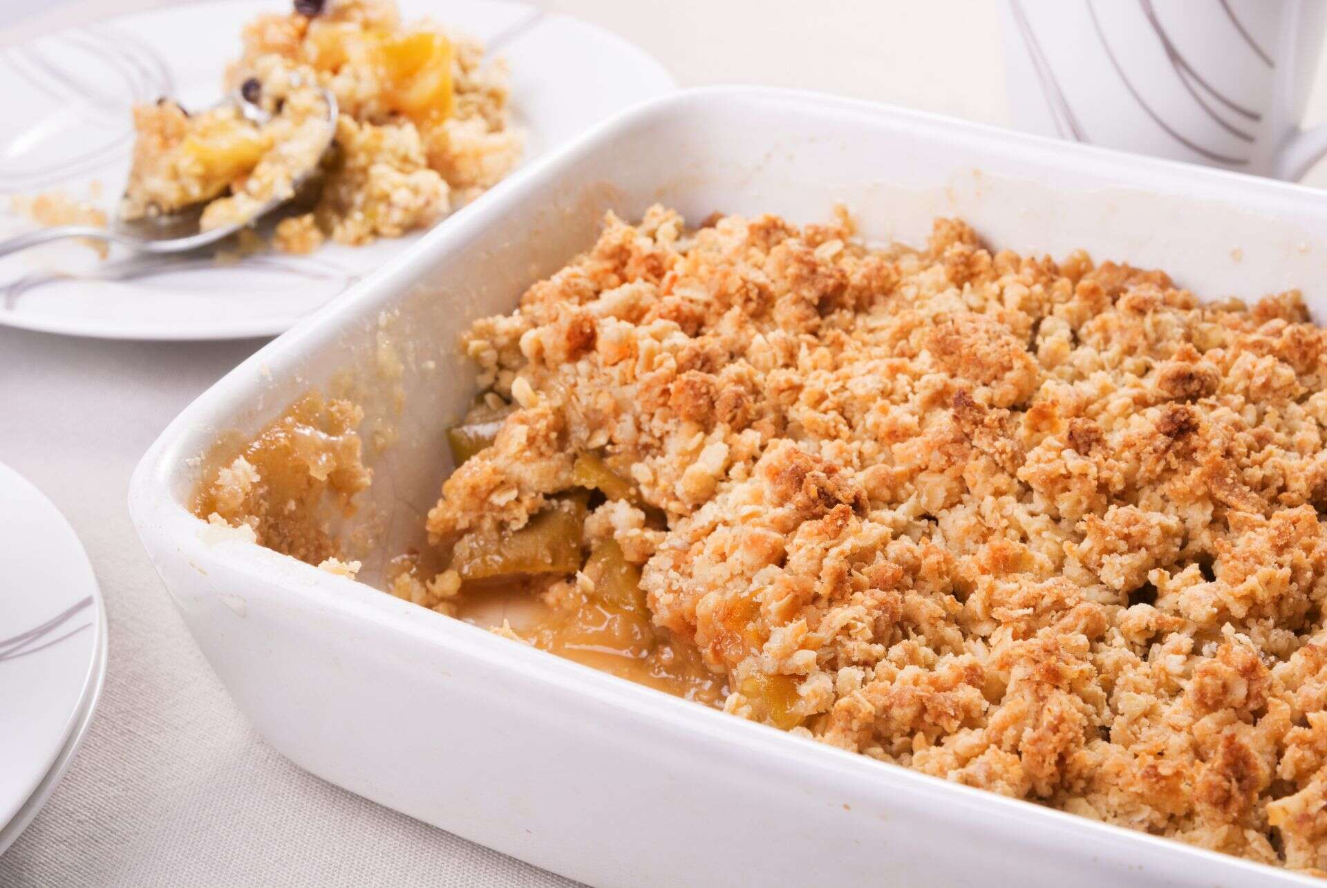 crumble aux pommes