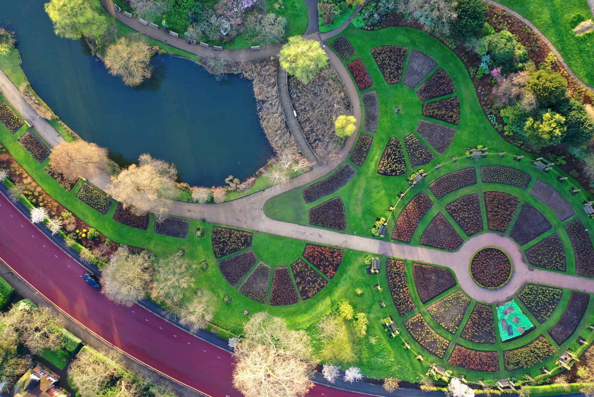 regents park vue aerienne