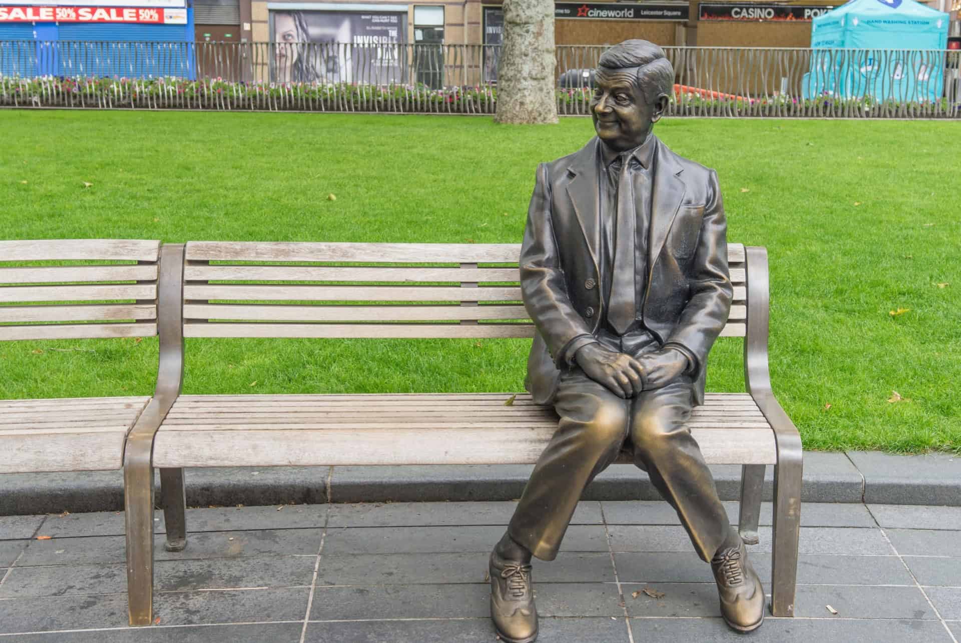 statue mister bean statue mister bean