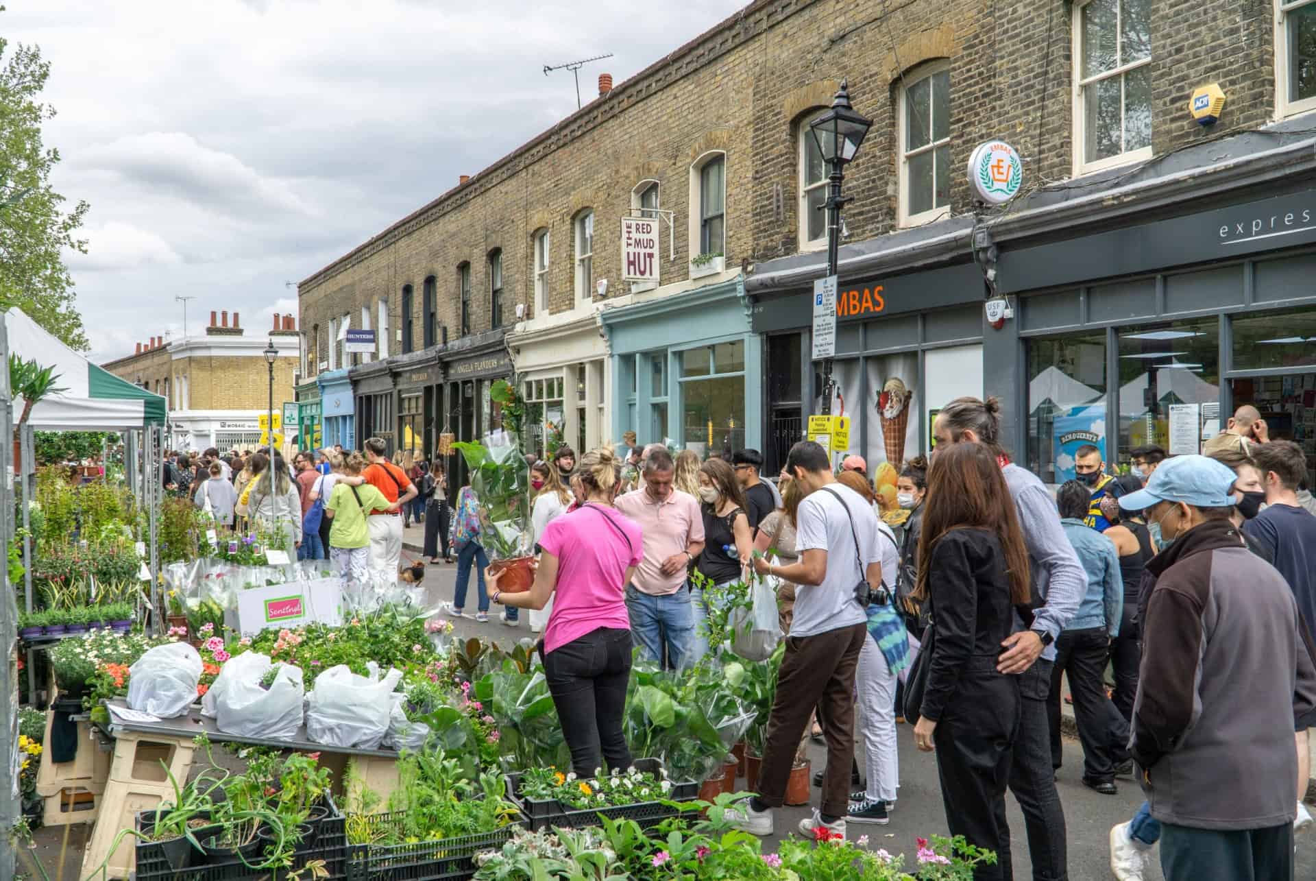 columbia road plus belles rues londres