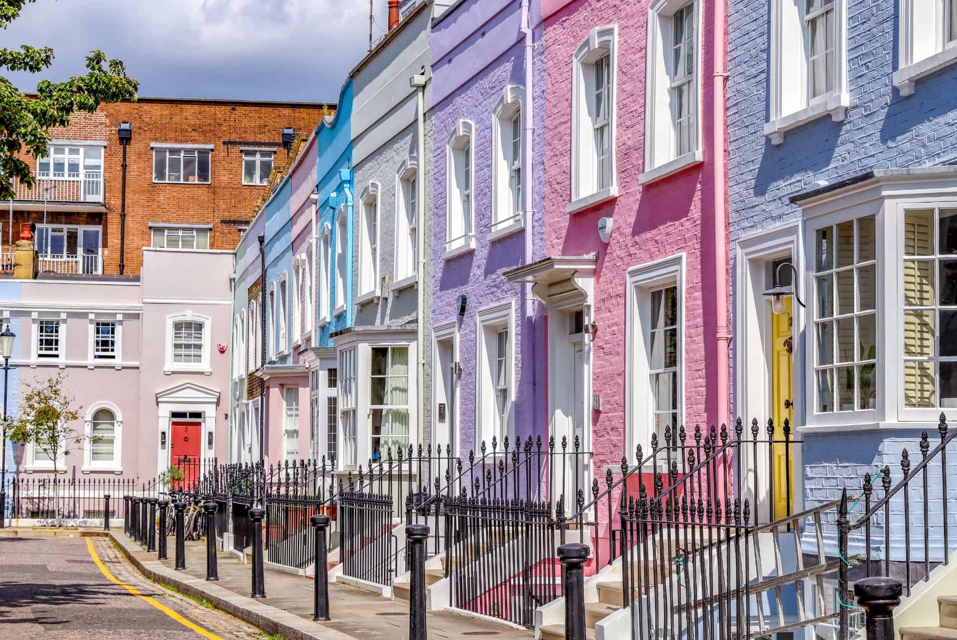 que faire a chelsea maisons colorees