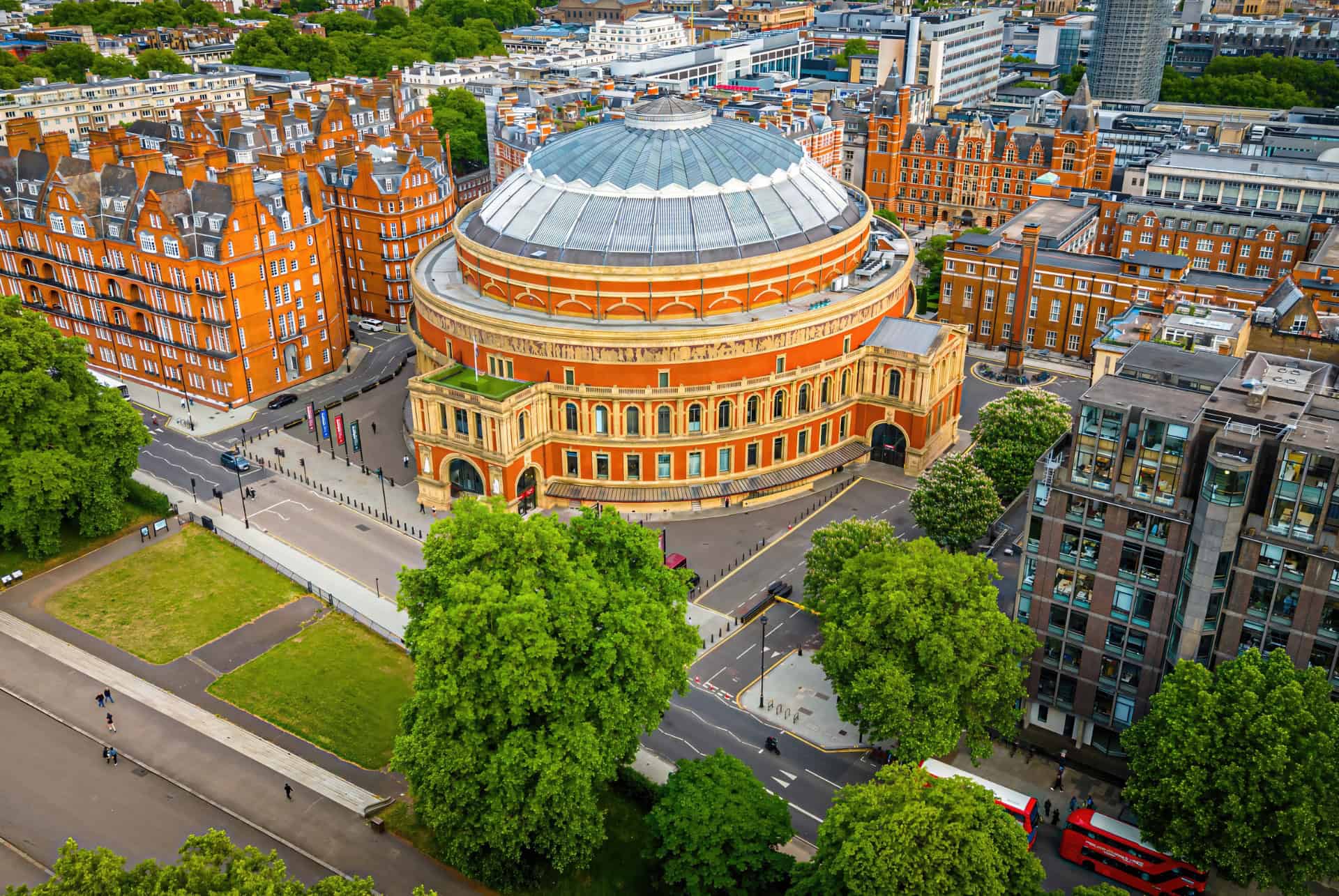 royal albert hall vue aerienne