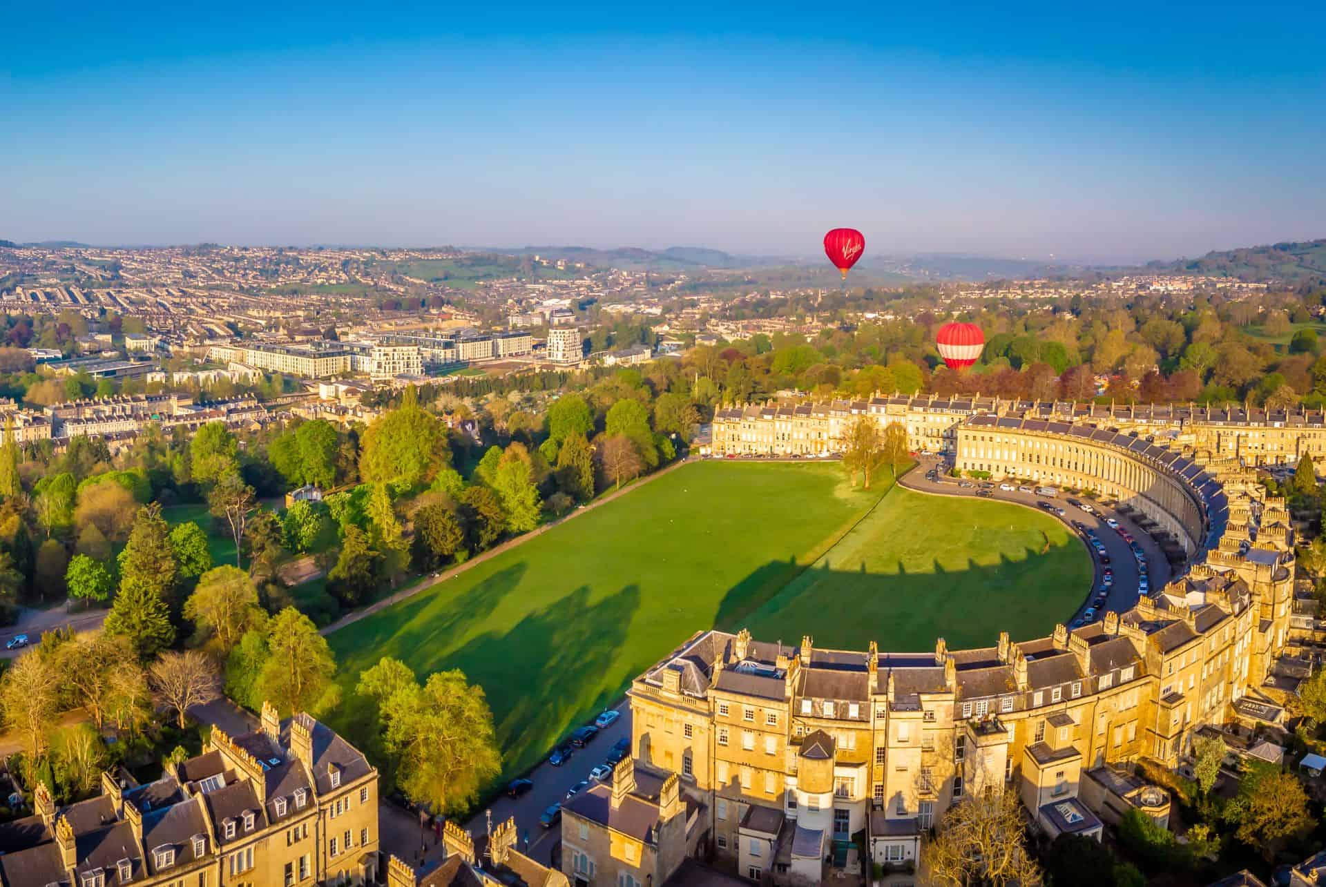 royal crescent bath depuis londres