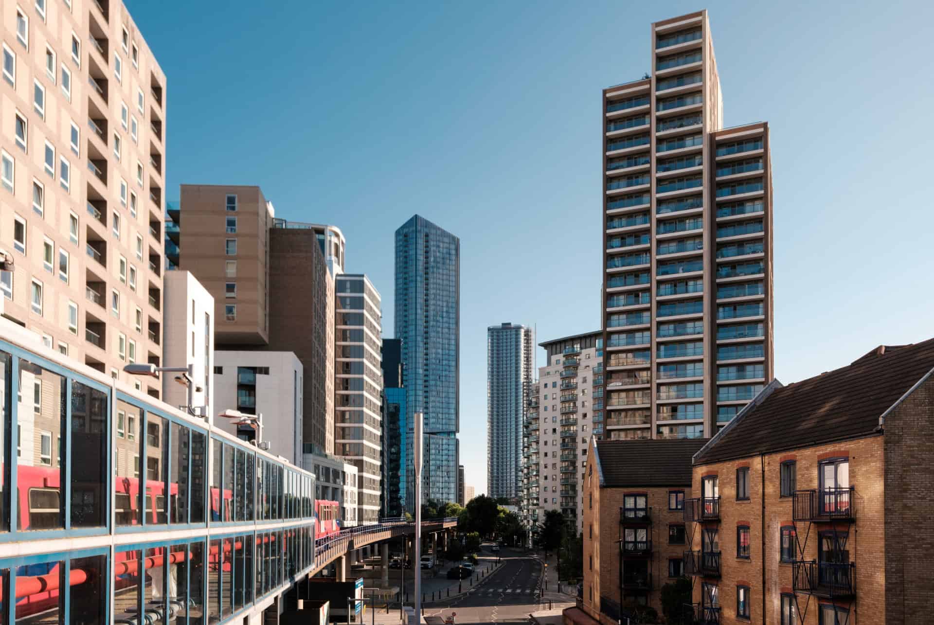 train docklands londres